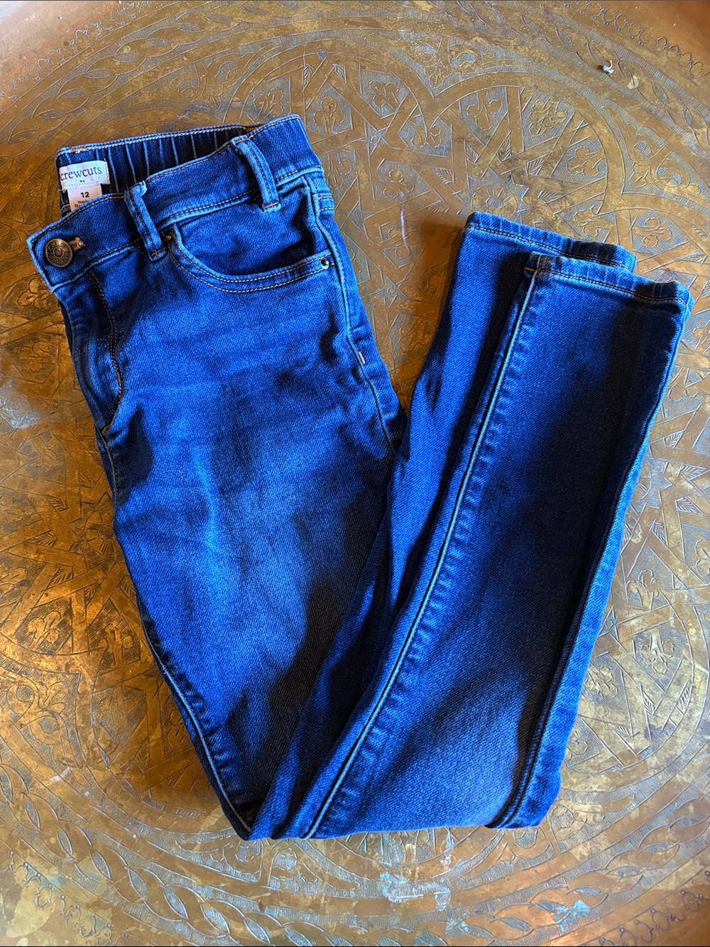 Crewcuts Rich Blue Skinny Jeans